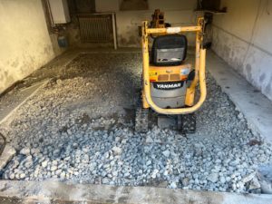 Agrandissement d'un garage en hauteur