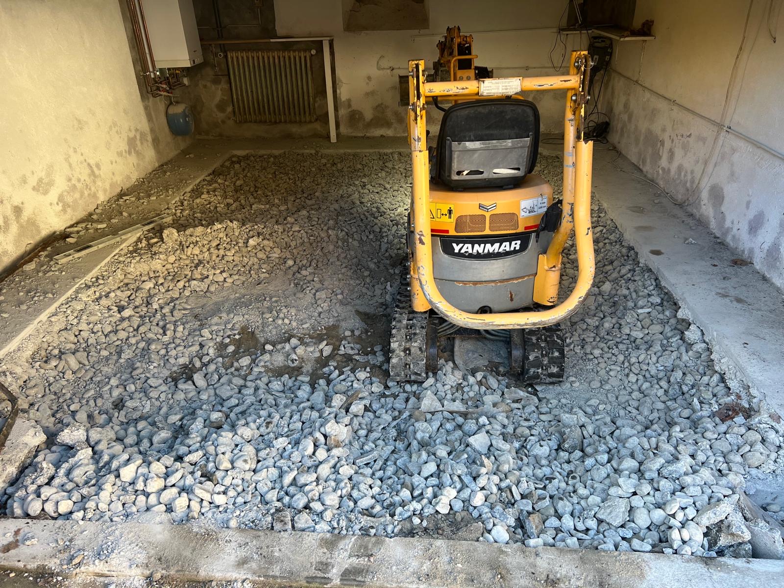 Agrandissement d'un garage en hauteur